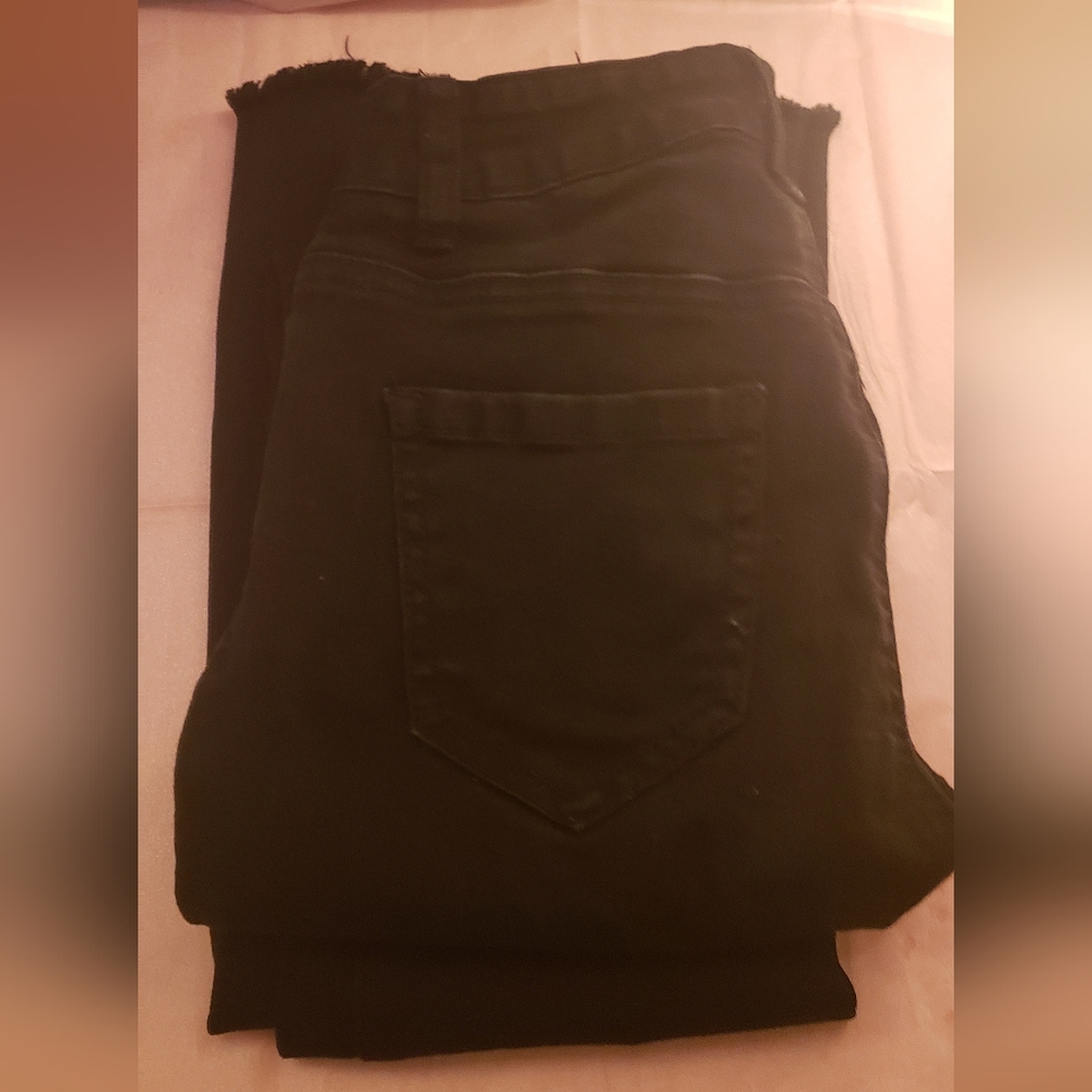 Flared Black Jeans